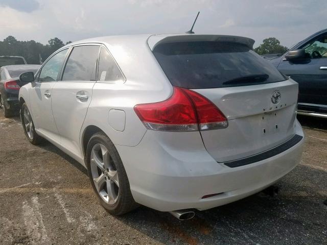 4T3BK11A39U022843 - 2009 TOYOTA VENZA WHITE photo 3