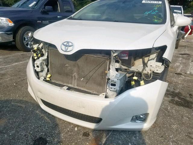 4T3BK11A39U022843 - 2009 TOYOTA VENZA WHITE photo 9