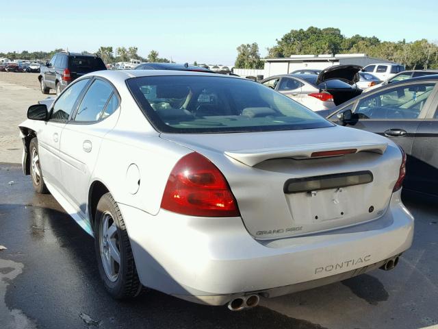 2G2WP522641120773 - 2004 PONTIAC GRAND PRIX SILVER photo 3