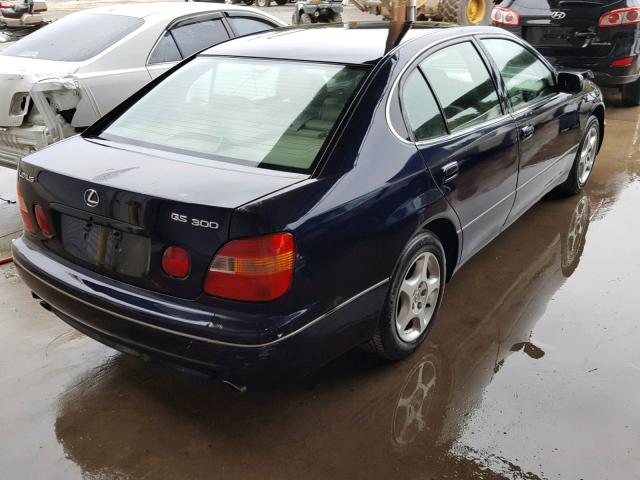 JT8BD69S520152846 - 2002 LEXUS GS 300 BLUE photo 4