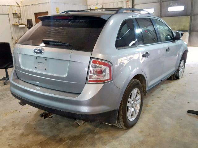 2FMDK36C57BA80429 - 2007 FORD EDGE SE SILVER photo 4