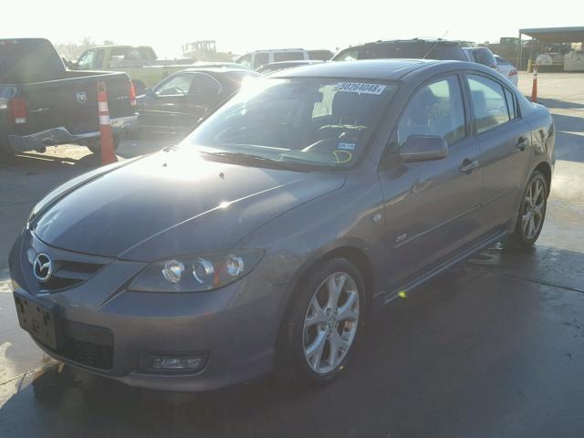 JM1BK324471748498 - 2007 MAZDA 3 S SILVER photo 2