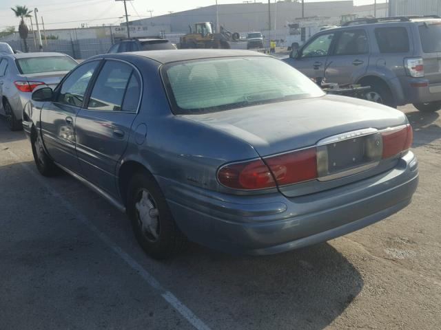 1G4HP54K9Y4154472 - 2000 BUICK LESABRE CU BLUE photo 3