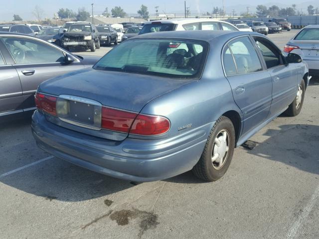 1G4HP54K9Y4154472 - 2000 BUICK LESABRE CU BLUE photo 4