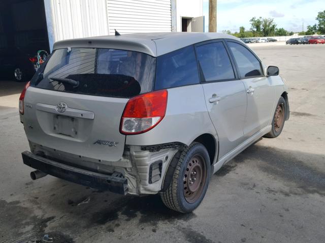 2T1KR32EX4C255307 - 2004 TOYOTA COROLLA MA SILVER photo 4