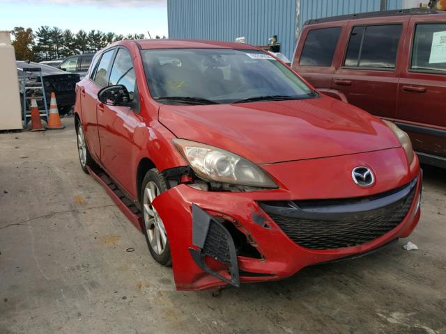 JM1BL1H66A1162936 - 2010 MAZDA 3 S RED photo 1