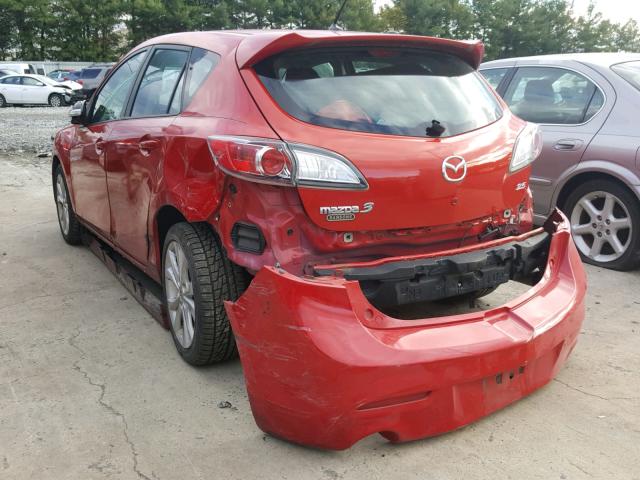 JM1BL1H66A1162936 - 2010 MAZDA 3 S RED photo 3