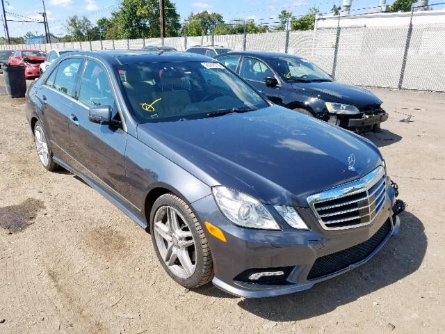 WDDHF7CB9BA311100 - 2011 MERCEDES-BENZ E 550 GRAY photo 1