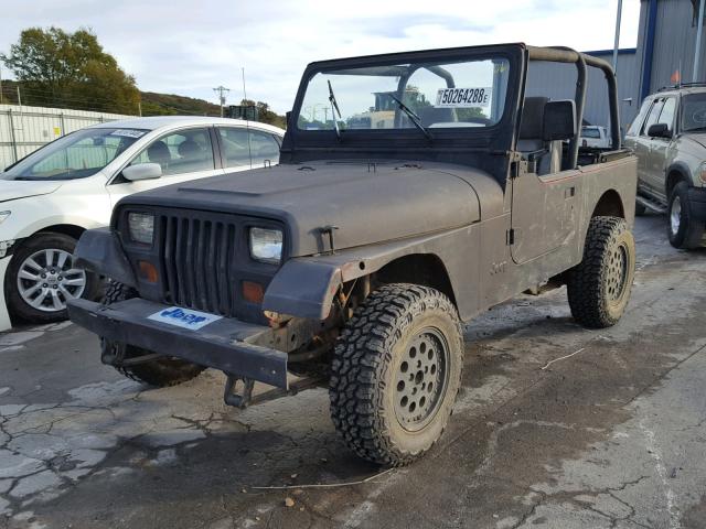 1J4FY19P3RP466738 - 1994 JEEP WRANGLER / GRAY photo 2