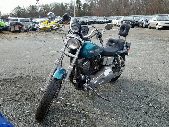 1HD1GGL19RY312358 - 1994 HARLEY-DAVIDSON FXDS CONVE TEAL photo 2