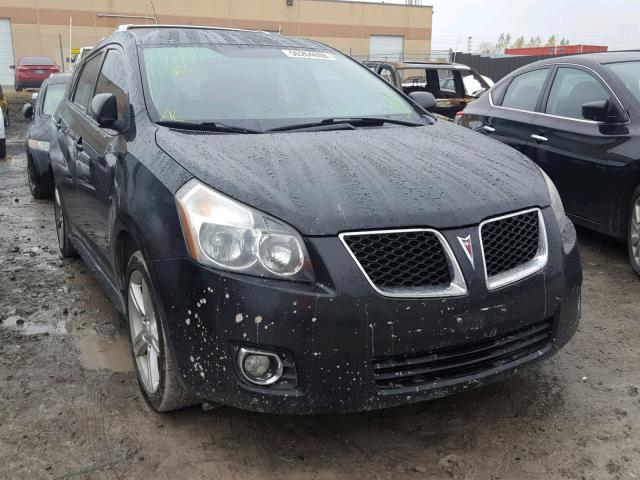 5Y2SP67049Z408071 - 2009 PONTIAC VIBE BLACK photo 1