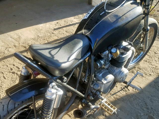 CB550F2010502 - 1976 HONDA CB BLACK photo 6