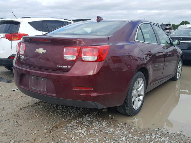 1G11C5SA8GF167964 - 2016 CHEVROLET MALIBU LIM 勃艮第红 照片 4