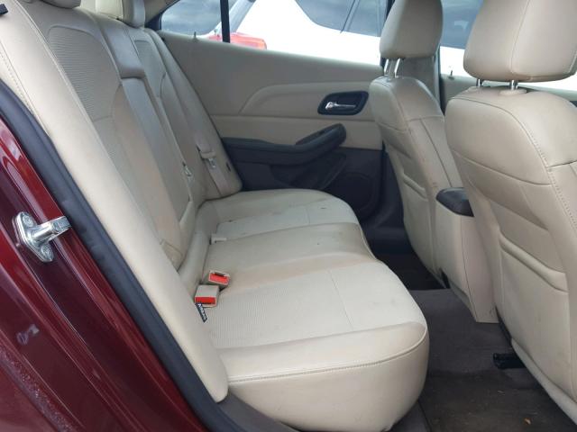 1G11C5SA8GF167964 - 2016 CHEVROLET MALIBU LIM 勃艮第红 照片 6