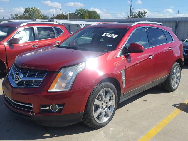 3GYFNKE42AS582769 - 2010 CADILLAC SRX PREMIU RED photo 2