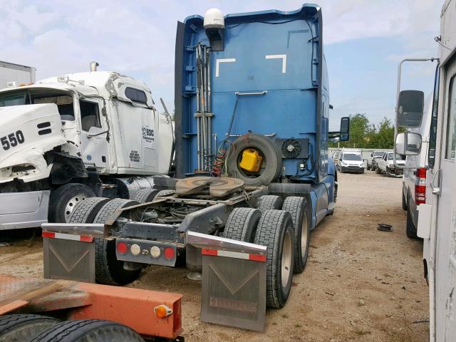 1XKYDP9X8EJ369775 - 2014 KENWORTH CONSTRUCTI BLUE photo 4