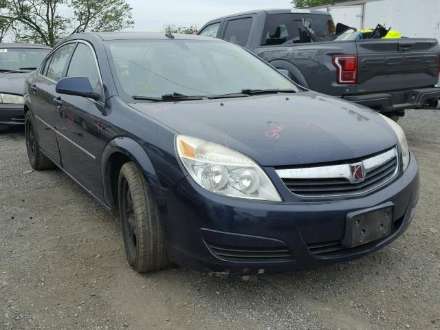 1G8ZS57N48F159459 - 2008 SATURN AURA XE BLUE photo 1