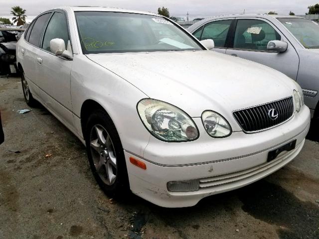 JT8BD69S510130036 - 2001 LEXUS GS 300 WHITE photo 1