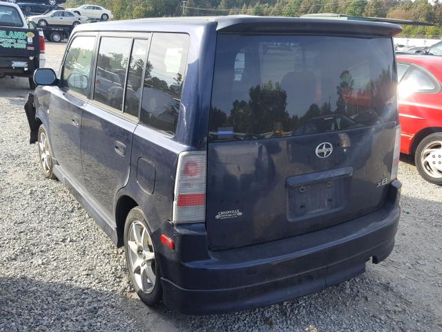 JTLKT324X54025896 - 2005 TOYOTA SCION XB Көк фото 3
