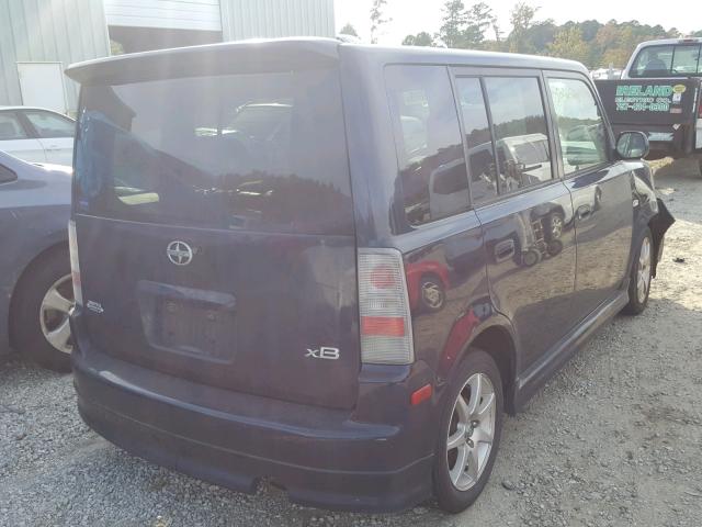 JTLKT324X54025896 - 2005 TOYOTA SCION XB Көк фото 4