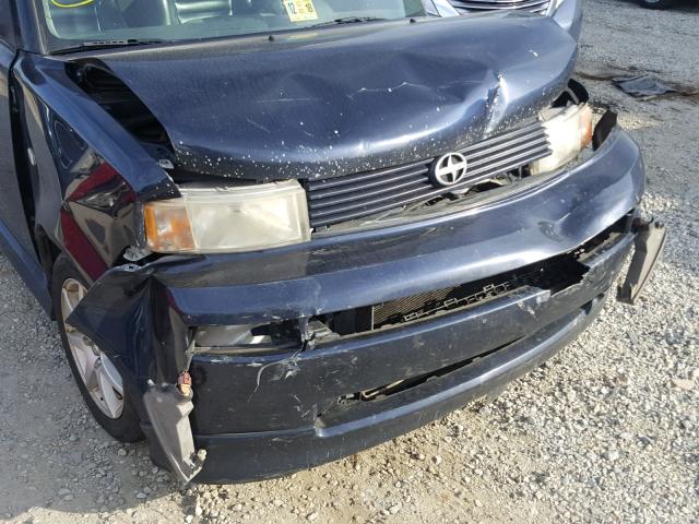 JTLKT324X54025896 - 2005 TOYOTA SCION XB Көк фото 9