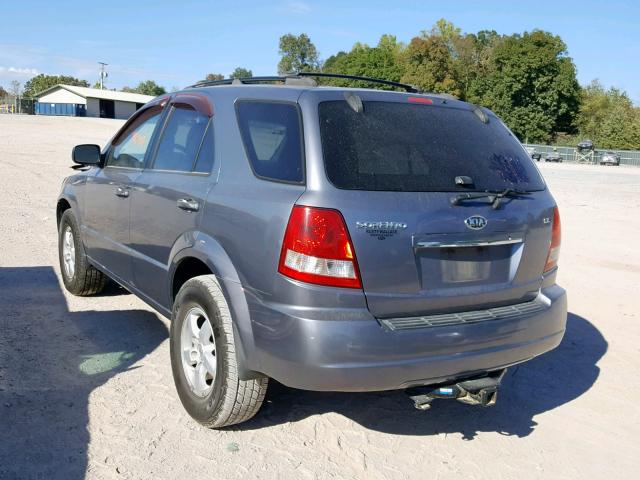 KNDJC733365542280 - 2006 KIA SORENTO EX GRAY photo 3