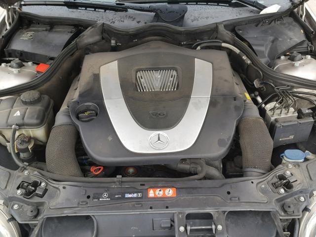 WDBRF92H87F845973 - 2007 MERCEDES-BENZ C 280 4MAT SILVER photo 7