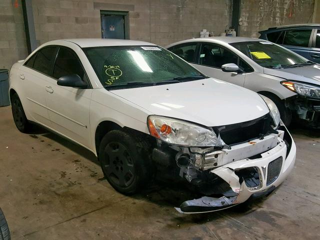 1G2ZF55B364231333 - 2006 PONTIAC G6 SE WHITE photo 1