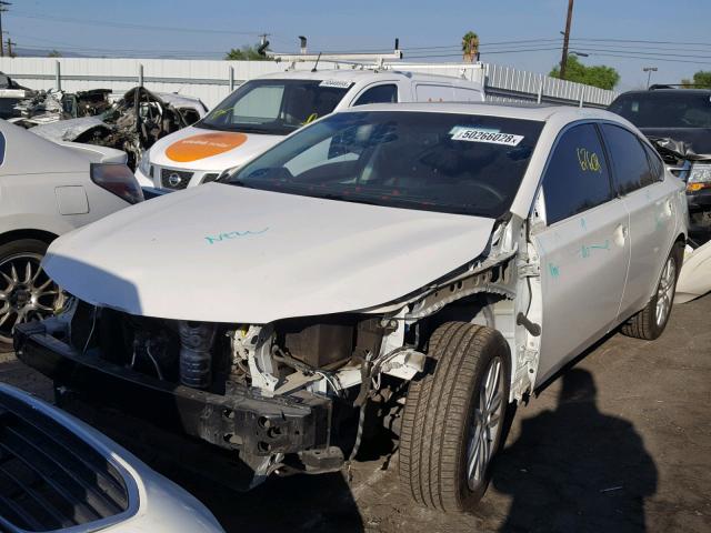 4T1BK1EB4FU142951 - 2015 TOYOTA AVALON XLE WHITE photo 2