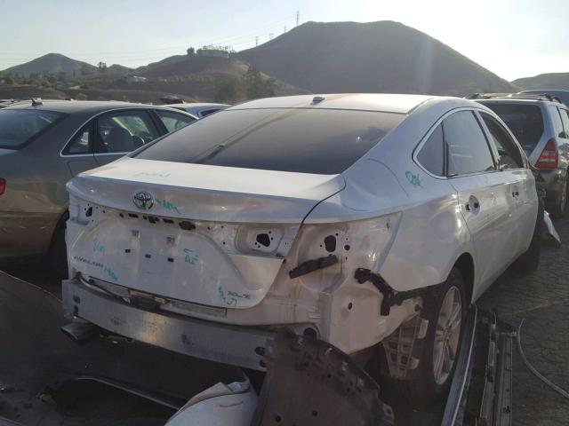4T1BK1EB4FU142951 - 2015 TOYOTA AVALON XLE WHITE photo 4