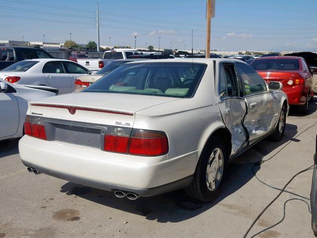 1G6KS54Y21U150575 - 2001 CADILLAC SEVILLE SL YELLOW photo 4