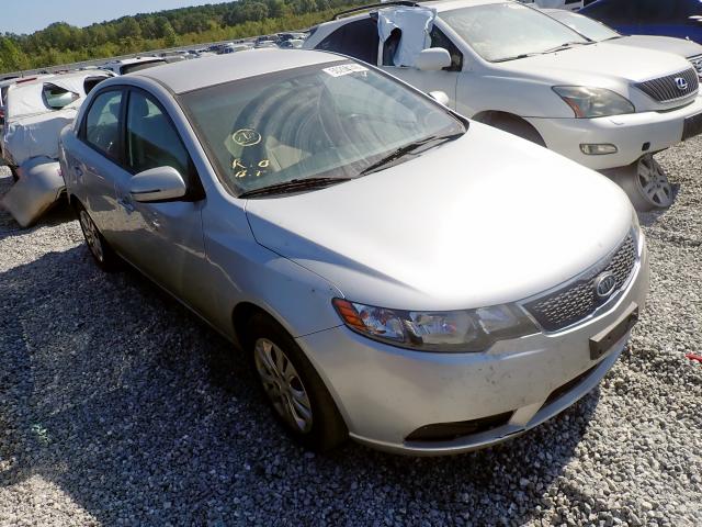 KNAFU4A20D5737923 - 2013 KIA FORTE EX SILVER photo 1