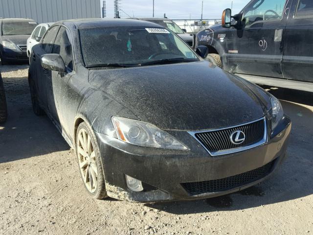 JTHBE262865009389 - 2006 LEXUS IS 350 BLACK photo 1