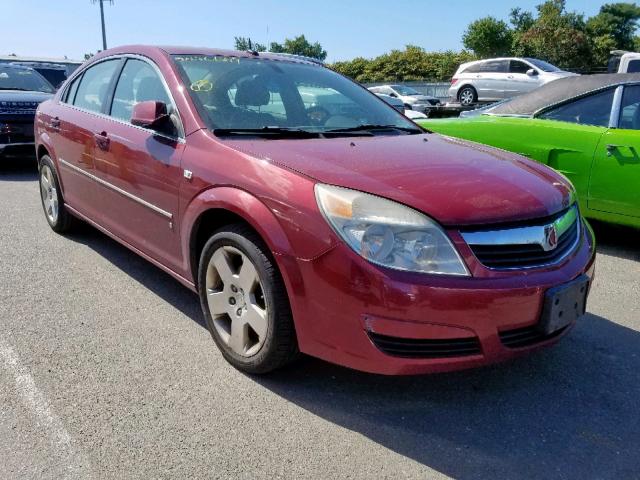 1G8ZS57N07F208316 - 2007 SATURN AURA XE BURGUNDY photo 1