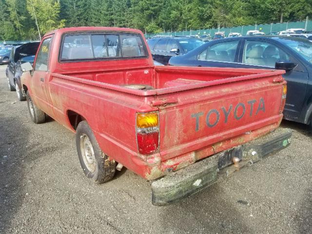 JT4RN50R4H0241866 - 1987 TOYOTA PICKUP 1/2 RED photo 3