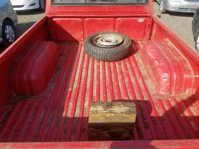 JT4RN50R4H0241866 - 1987 TOYOTA PICKUP 1/2 RED photo 6