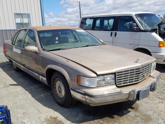 1G6DW52P0TR707402 - 1996 CADILLAC FLEETWOOD GOLD photo 1