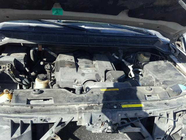 1N6BA07A56N513225 - 2006 NISSAN TITAN XE GRAY photo 7