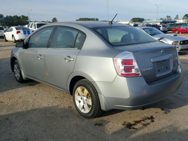 3N1AB61E58L678305 - 2008 NISSAN SENTRA 2.0 GRAY photo 3