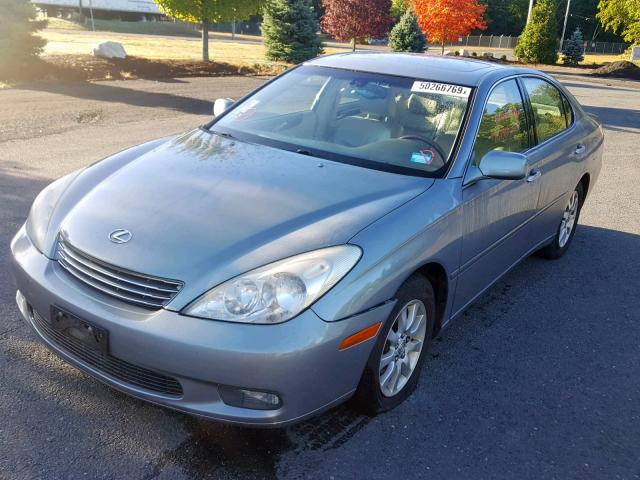 JTHBF30G830135266 - 2003 LEXUS ES 300 GRAY photo 2