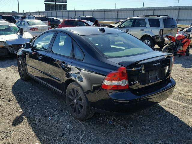 YV1MS382X72306019 - 2007 VOLVO S40 2.4I BLACK photo 3