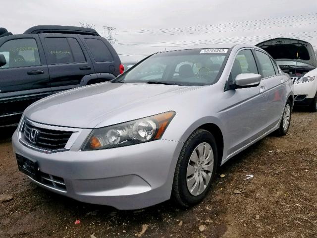 1HGCP26379A087538 - 2009 HONDA ACCORD LX SILVER photo 2