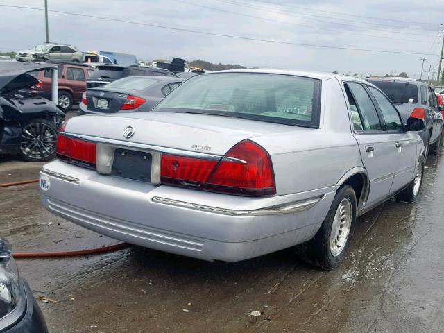 2MEFM75W0XX689701 - 1999 MERCURY GRAND MARQ SILVER photo 4