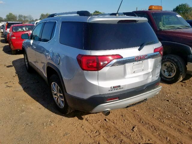 1GKKNSLS8HZ182027 - 2017 GMC ACADIA SLE SILVER photo 3