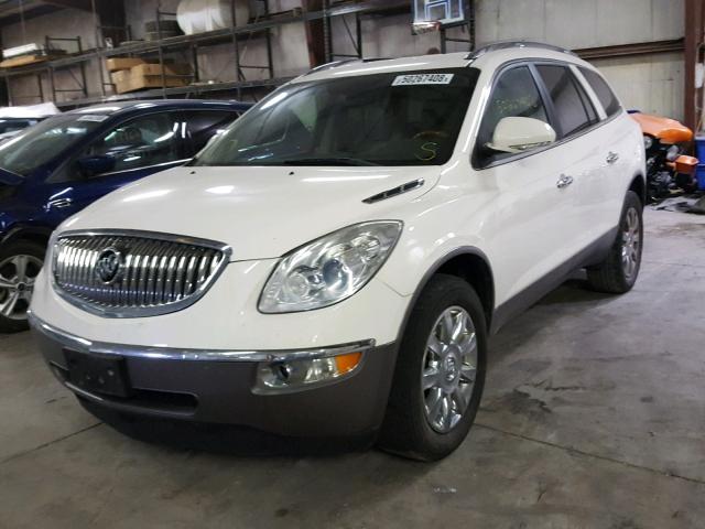 5GAKRBED1BJ417552 - 2011 BUICK ENCLAVE CX WHITE photo 2