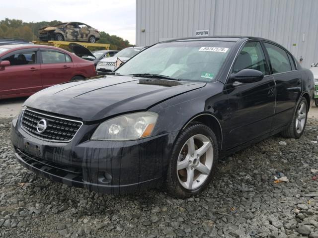 1N4BL11E96C119100 - 2006 NISSAN ALTIMA SE BLACK photo 2