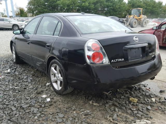 1N4BL11E96C119100 - 2006 NISSAN ALTIMA SE BLACK photo 3