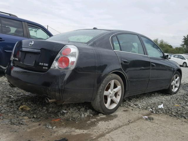 1N4BL11E96C119100 - 2006 NISSAN ALTIMA SE BLACK photo 4