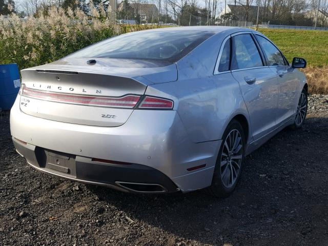 3LN6L5A91HR633903 - 2017 LINCOLN MKZ PREMIE SILVER photo 4