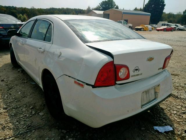 1G1ZC5E09AF229126 - 2010 CHEVROLET MALIBU 1LT 白色 照片 3